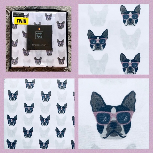 Cynthia Rowley Other - Cynthia Rowley Frenchie Gotta Have Shades Sheets